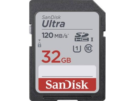 Ultra SDHC 32GB 120MBs UHSI